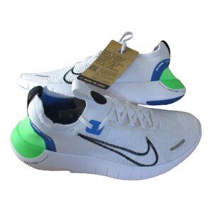 Nike Men's Free RN FK NN Running Shoes White Black Star Blue Green Sizes NIB